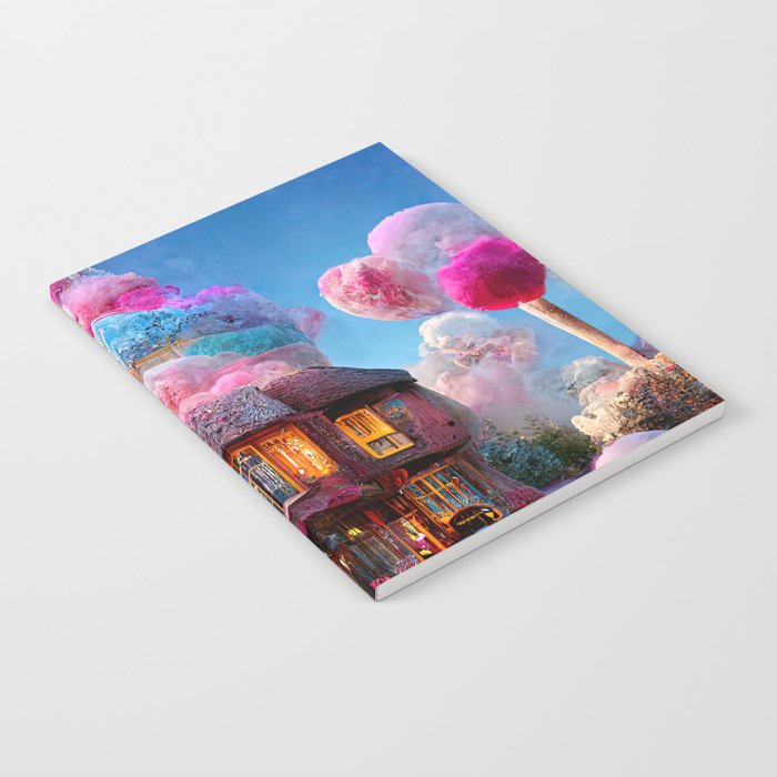 Cotton Candy House Notebook
