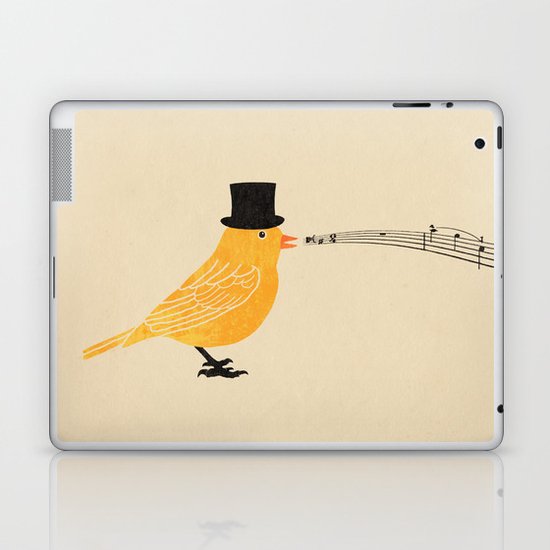 Classical Canary Laptop & iPad Skin