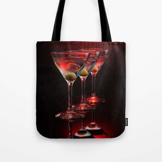 Red hot martinis. Tote Bag