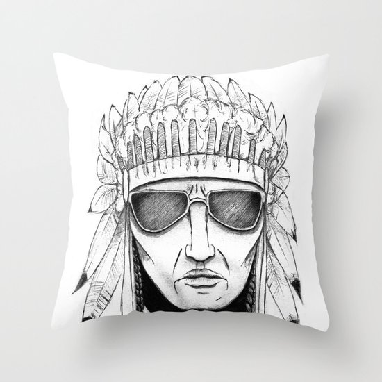 The Native Throw Pillow