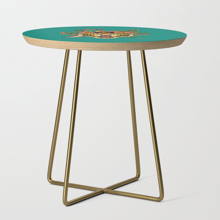 Tiger and Snake  Side Table