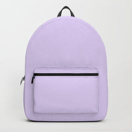 Pastel Purple - Lilac - Lavender - Solid Color Backpack
