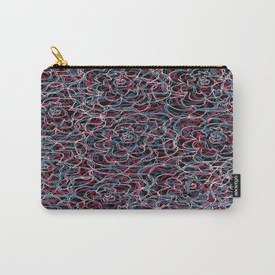 Floral pattern 21 Carry-All Pouch