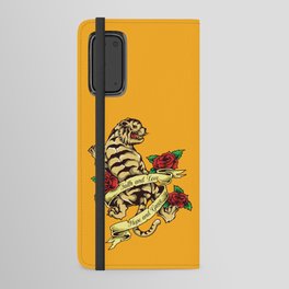 Tiger Stripe Tattoos Android Wallet Case