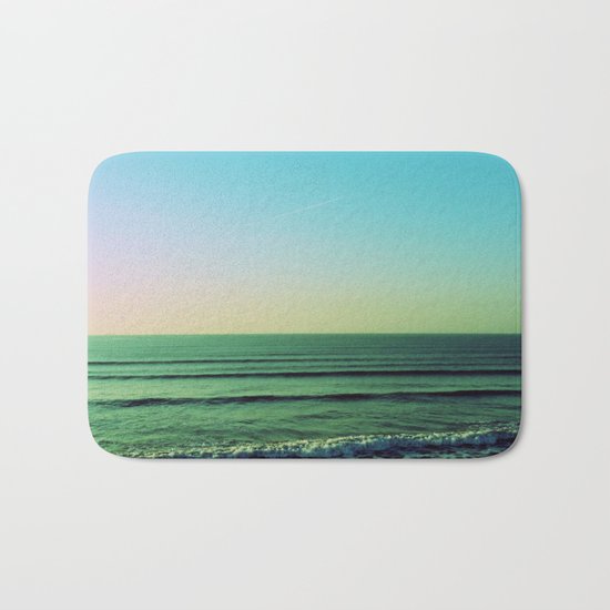 Winter blues Bath Mat