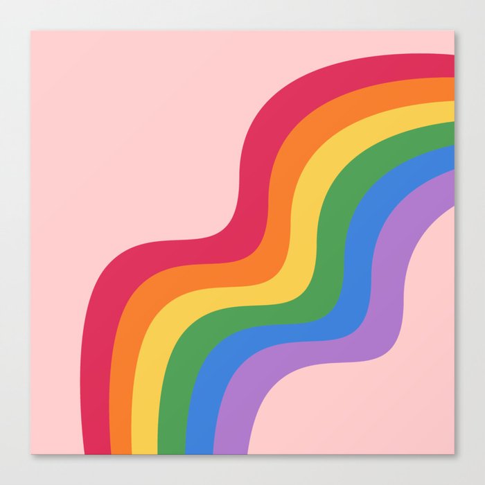 Happy and Colorful Canvas Print