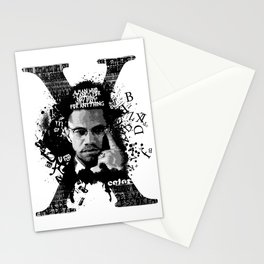 Malcolm X Stand Tall Stationery Cards