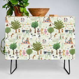 Animals' Garden Party Credenza