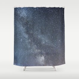 Milky Way II | Nature and Landscape Photography Shower Curtain