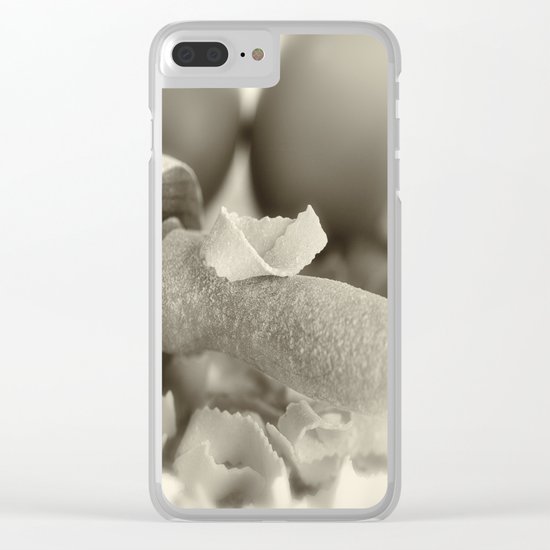 Pasta in our own production Clear iPhone Case