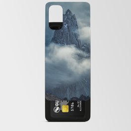 Argentina Photography - Tall Mountain Going Through The Clouds Android Card Case