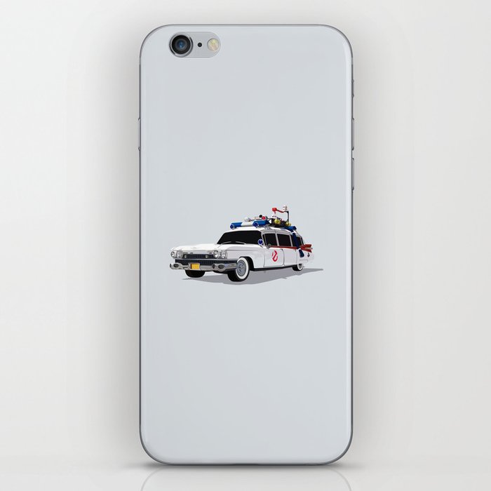 Ghostbusters Illustrated Ecto 1 iPhone Skin