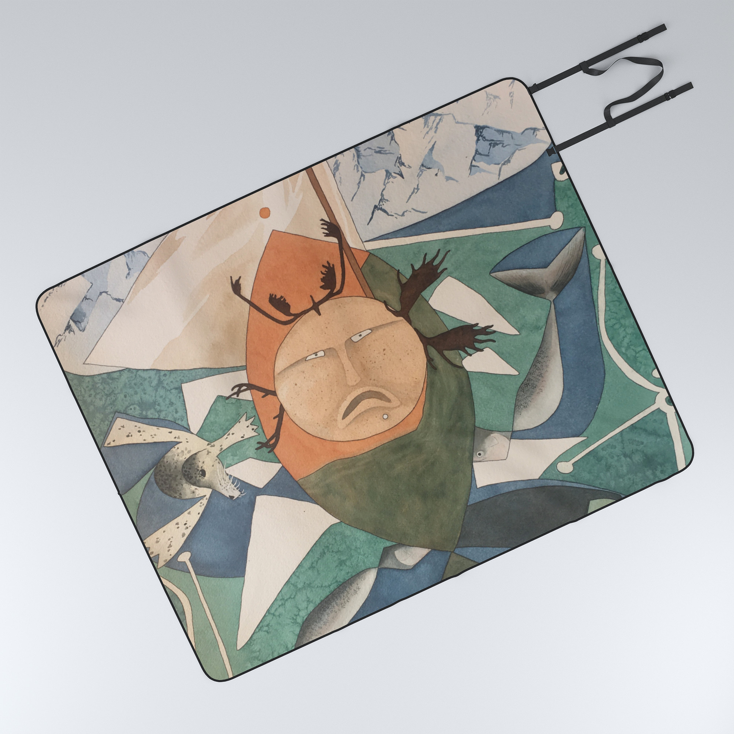 Qalupalik Picnic Blanket By Qaiyaan Society6 Perna studios is very excited to announce our third trading card set entitled classic. society6