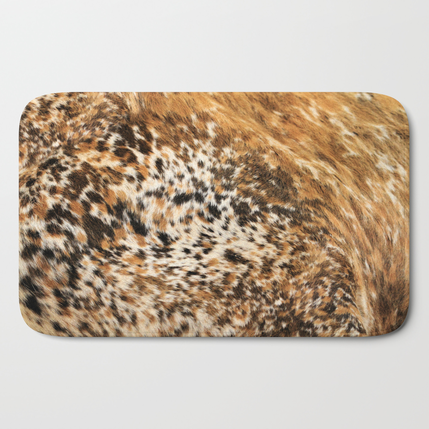 Rustic Country Western Texas Longhorn Cowhide Rodeo Animal Print