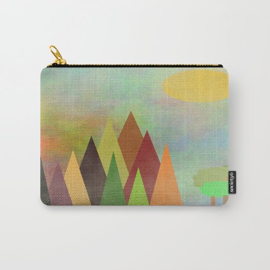 Whimsical Landscape Carry-All Pouch