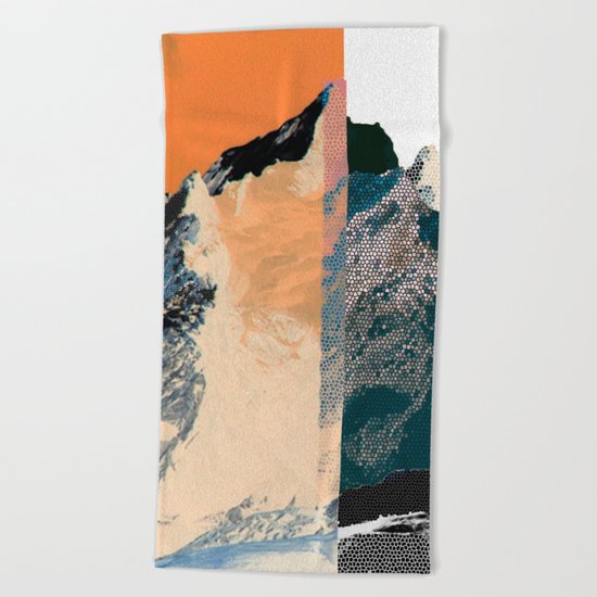 Twin peaks Beach Towel