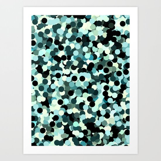 Deep Sea Spots Art Print