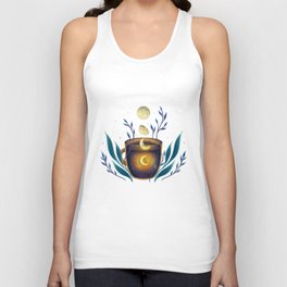 A Cup of Moonshine Unisex Tank Top