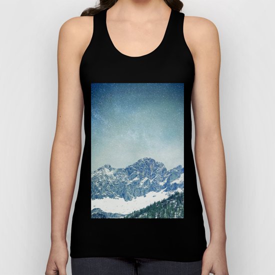 Snow Mountain V3 #society6 #buyart #decor Unisex Tank Top