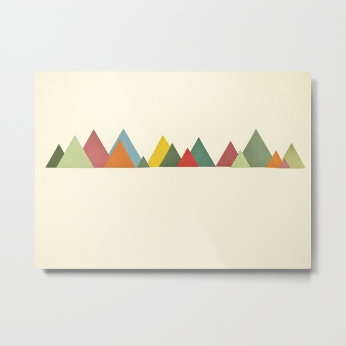 Mountain range Metal Print