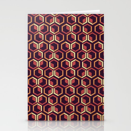 Cubes Stationery Cards