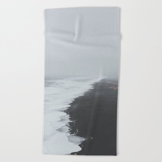 Vík, Iceland Beach Towel