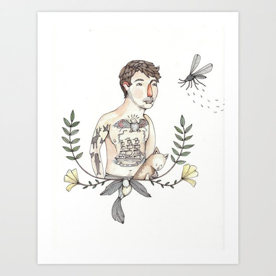 Peter's Portrait Art Print