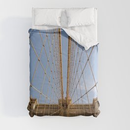 Brooklyn Bridge Travel Photography | New York City Views #2 Comforter