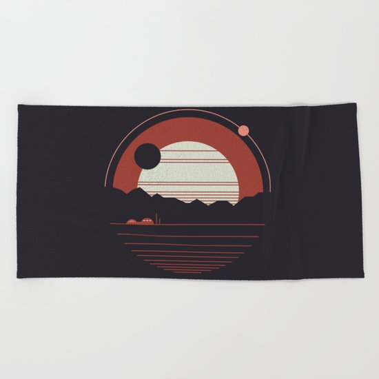 Solitude Beach Towel