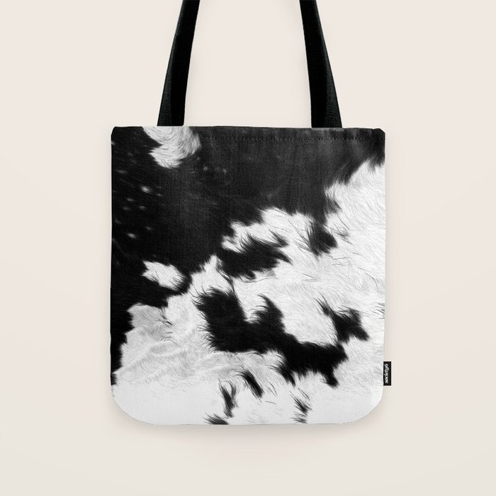 cowhide tote