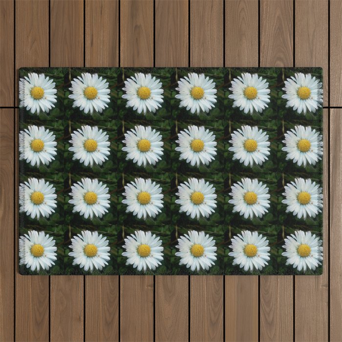 Daisy 5- Marguerite – margarita-oxeye Outdoor Rug