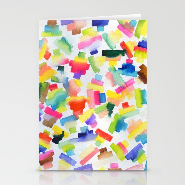 abstract candy Stationery Cards