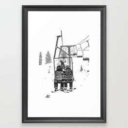 Snow Lift // Ski Chair Lift Colorado Mountains Black and White Snowboarding Vibes Photography Framed Art Print | Mountain Mountains, Vail Lift Lifts Mt, Skier Skiing Ski Of, Vibe Vibes Only Bed, College Dorm Room, Photo, Jackson Hole In Q0, Mammoth Snowboarding, Heavenly Steamboat, Landscape Warren 