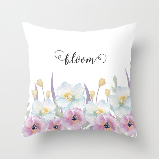 bloom Throw Pillow
