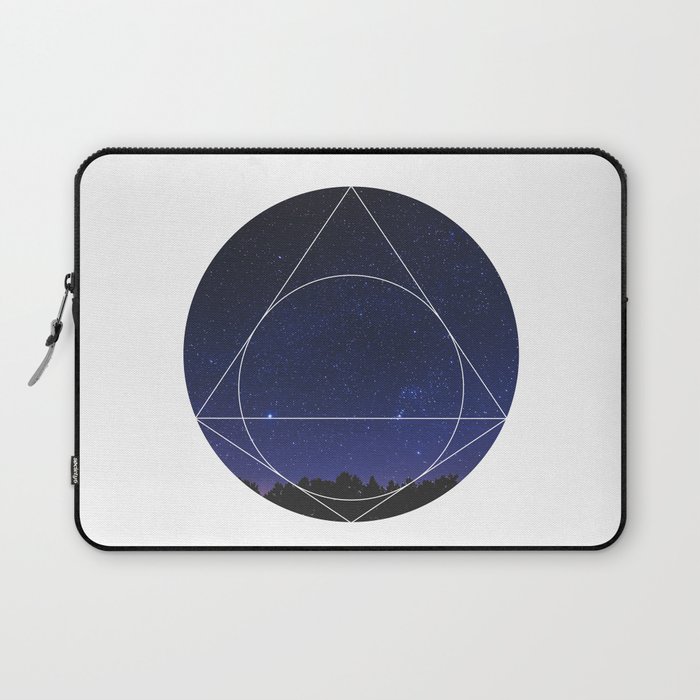 Magical Universe - Geometric Photographic Laptop Sleeve