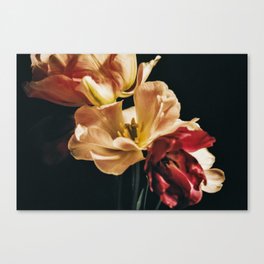 Sienna Flowers Canvas Print