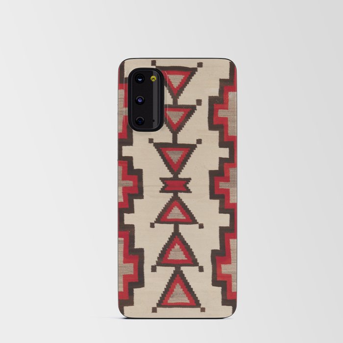 Antique Geometric Navajo Vintage Southwest Ethnic Pattern Tribal Rug Print Android Card Case