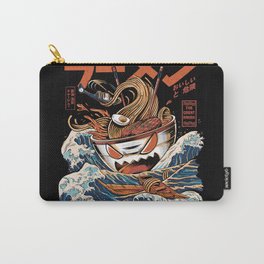 The black Great Ramen Carry-All Pouch
