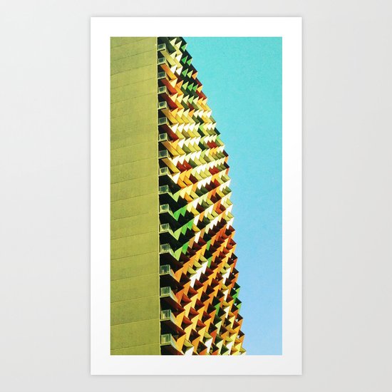 Build it Up Art Print