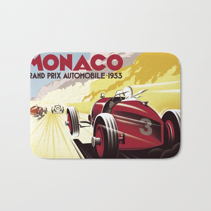 Monaco Grand Prix 1933 Bath Mat