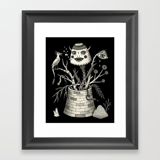 Savage Bouquet Framed Art Print