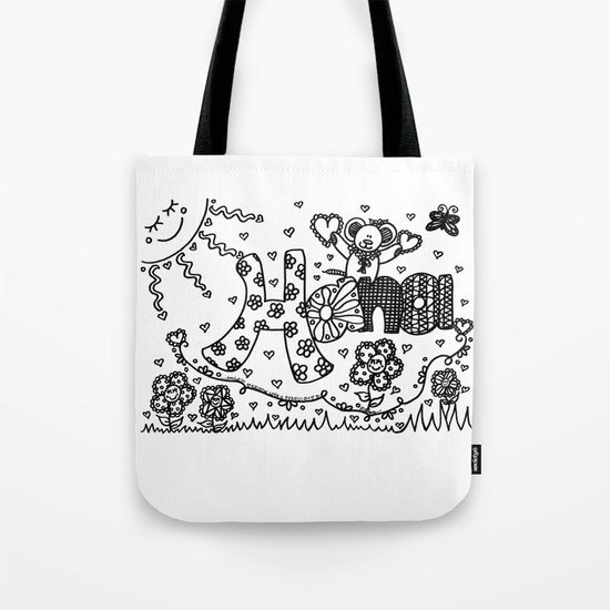 Hanna Bear! Tote Bag