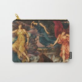 The Storm Spirits, 1900 by Evelyn De Morgan Carry-All Pouch