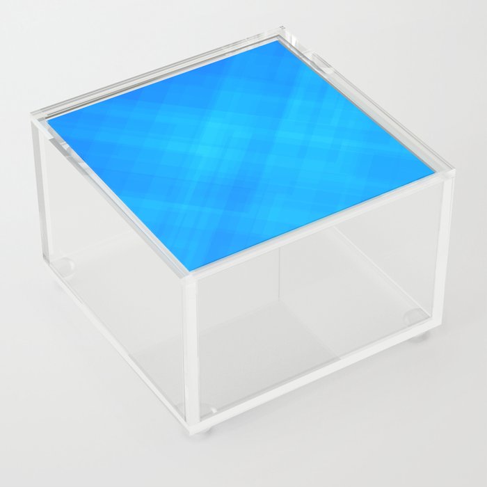 Blue Connections Acrylic Box