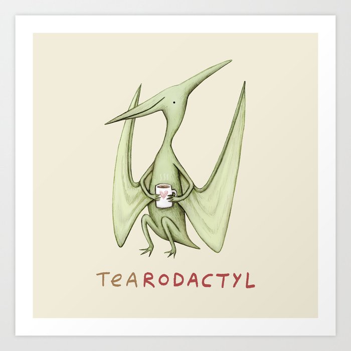 Tearodactyl Art Print