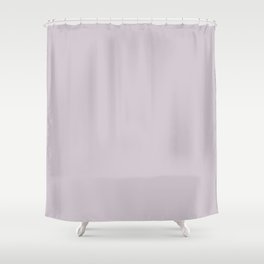 Periwinkle Pastel Purple Solid Color Pairs W/ Behr Paint's 2020 Trending Color Dusty Lilac N110-1 Shower Curtain