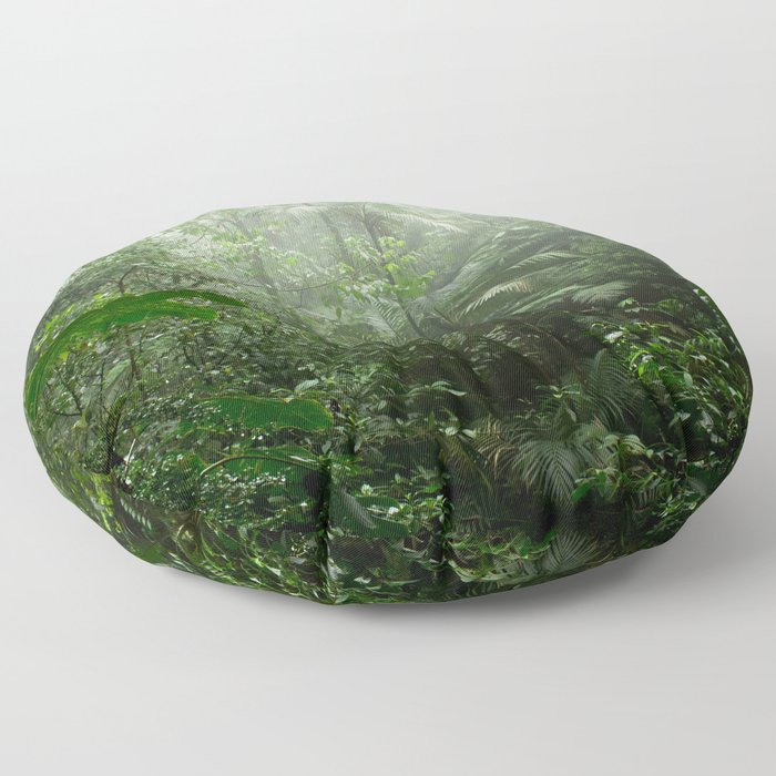 Into the Cloud Forest Floor Pillow