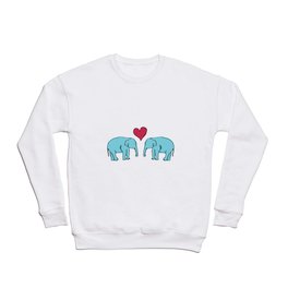 Elephant Love Crewneck Sweatshirt