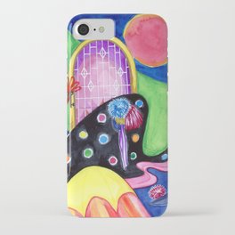 Stained Glass Portal iPhone Case