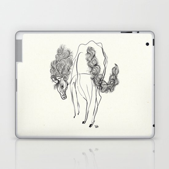 White horse Laptop & iPad Skin